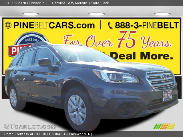 2017 Subaru Outback 2.5i in Carbide Gray Metallic