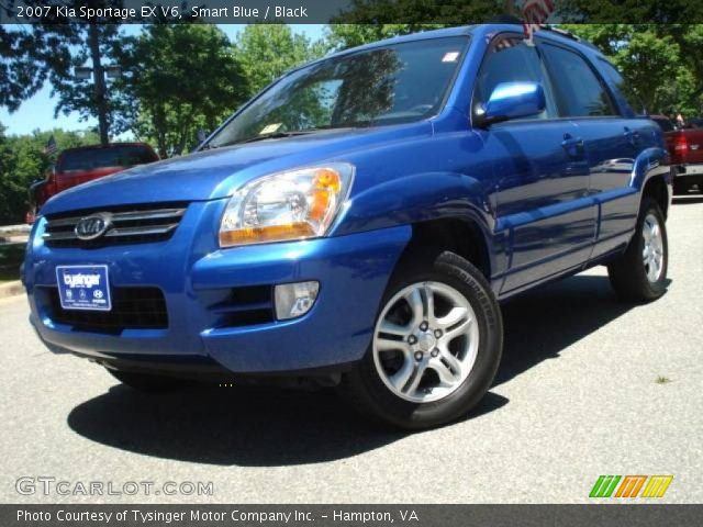 2007 Kia Sportage EX V6 in Smart Blue