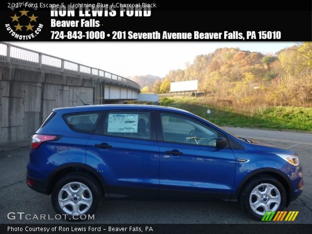 2017 Ford Escape S in Lightning Blue