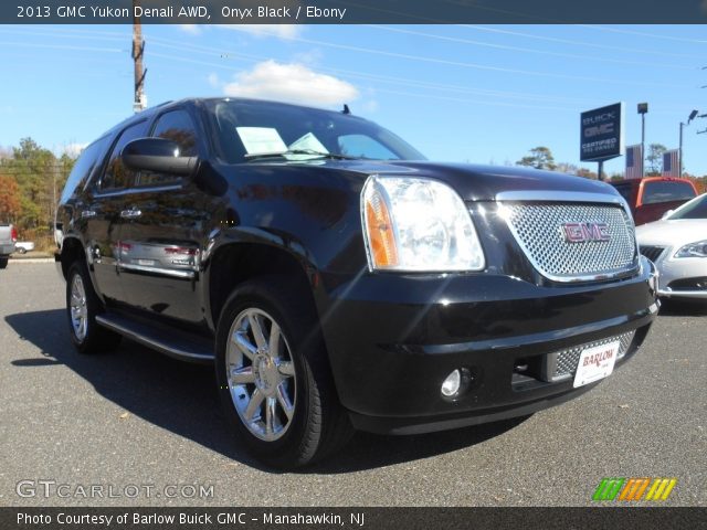 2013 GMC Yukon Denali AWD in Onyx Black