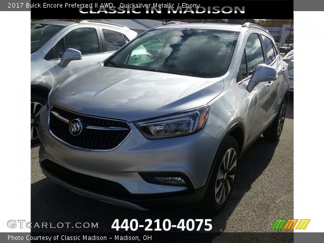 2017 Buick Encore Preferred II AWD in Quicksilver Metallic