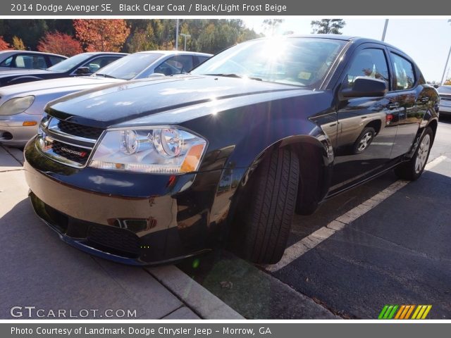 2014 Dodge Avenger SE in Black Clear Coat