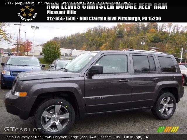 2017 Jeep Patriot Latitude 4x4 in Granite Crystal Metallic