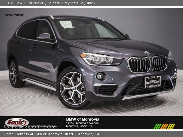 2016 BMW X1 xDrive28i in Mineral Grey Metallic