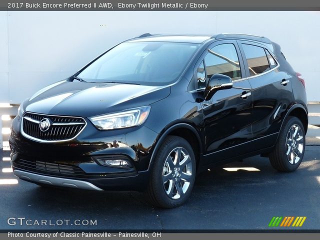 2017 Buick Encore Preferred II AWD in Ebony Twilight Metallic