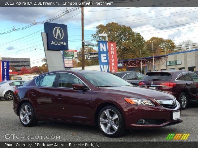 2013 Acura ILX 2.0L Premium in Crimson Garnet