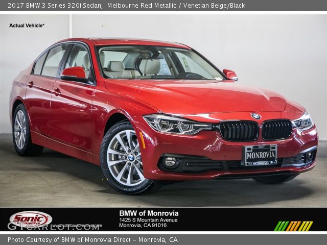 2017 BMW 3 Series 320i Sedan in Melbourne Red Metallic