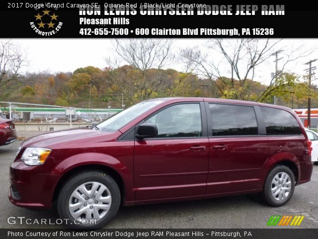 2017 Dodge Grand Caravan SE in Octane Red