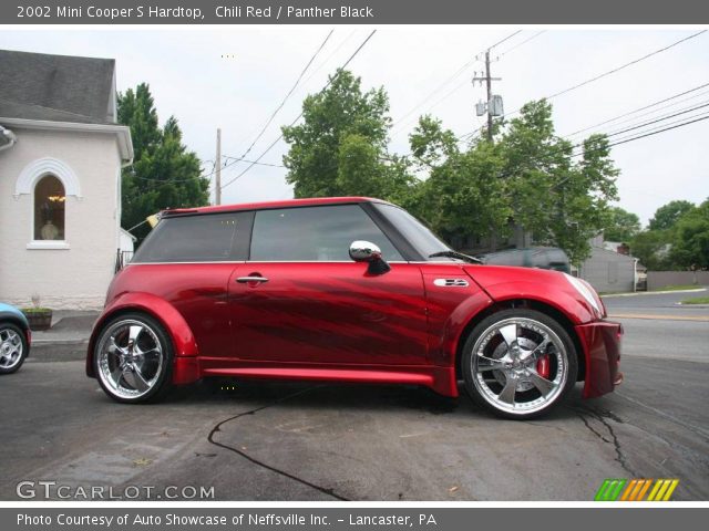 2002 Mini Cooper S Hardtop in Chili Red