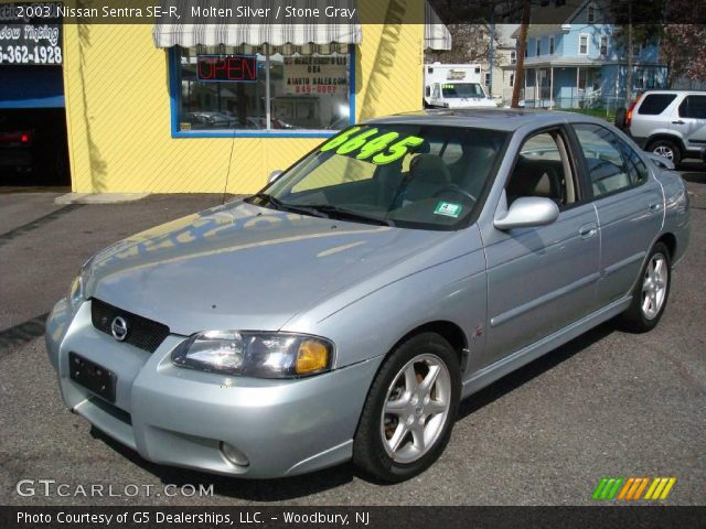 2003 Nissan Sentra SE-R in Molten Silver