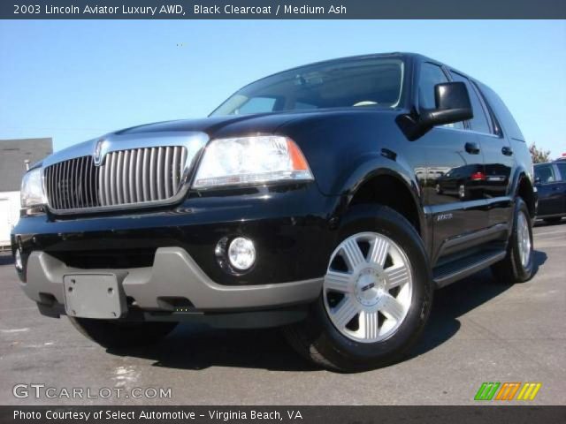 2003 Lincoln Aviator Luxury AWD in Black Clearcoat