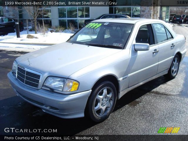 1999 Mercedes-Benz C 280 Sedan in Brilliant Silver Metallic