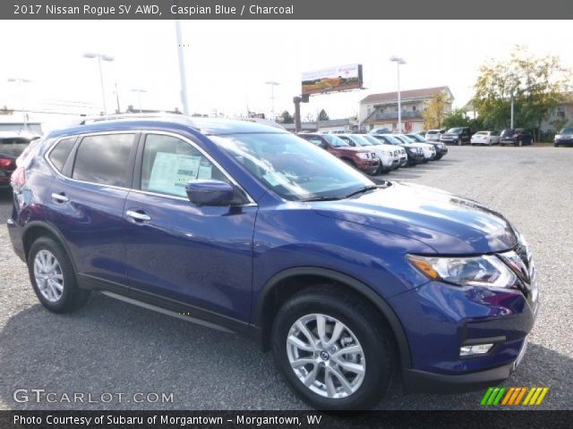 2017 Nissan Rogue SV AWD in Caspian Blue