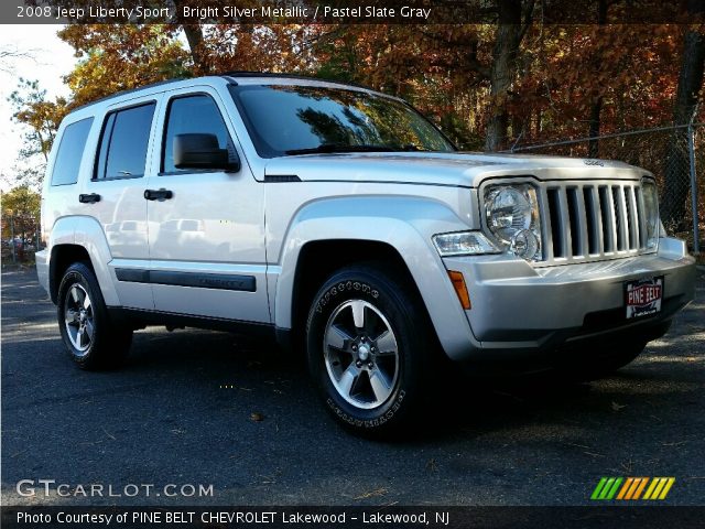 2008 Jeep Liberty Sport in Bright Silver Metallic