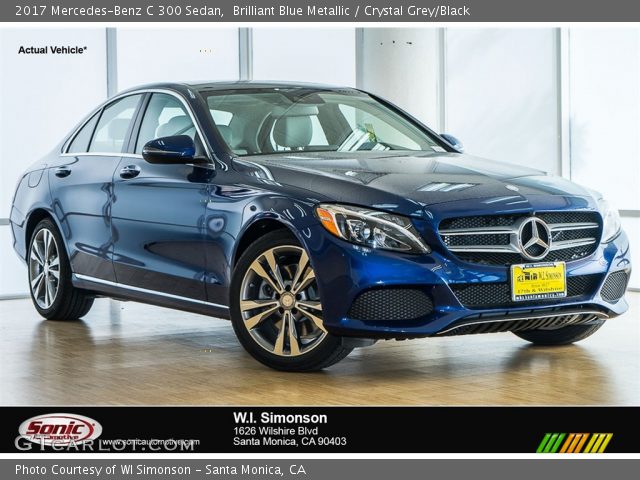 2017 Mercedes-Benz C 300 Sedan in Brilliant Blue Metallic