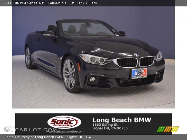 2016 BMW 4 Series 435i Convertible in Jet Black