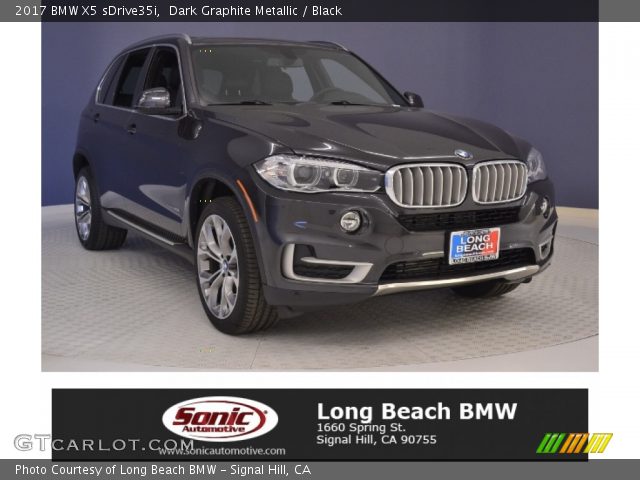 2017 BMW X5 sDrive35i in Dark Graphite Metallic