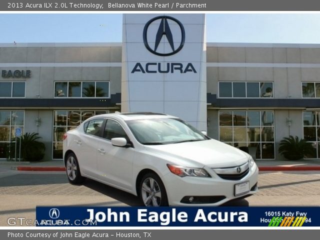 2013 Acura ILX 2.0L Technology in Bellanova White Pearl