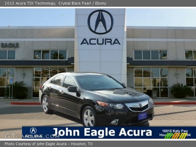 2013 Acura TSX Technology in Crystal Black Pearl