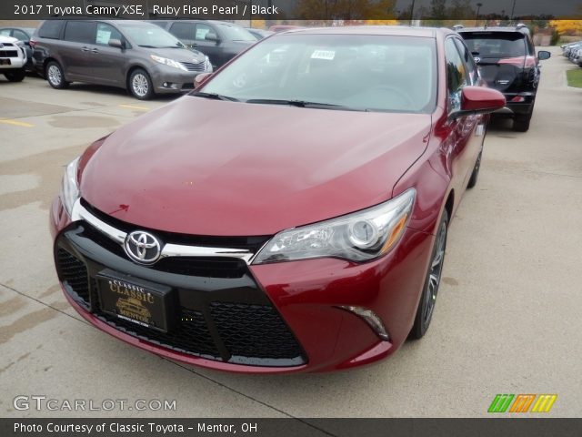 2017 Toyota Camry XSE in Ruby Flare Pearl