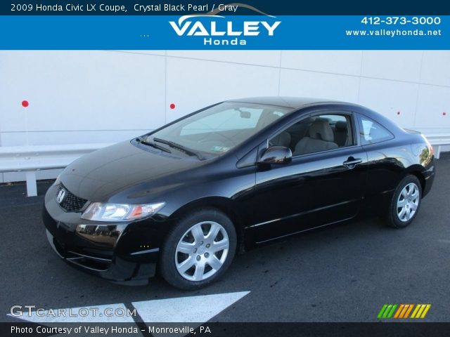 2009 Honda Civic LX Coupe in Crystal Black Pearl