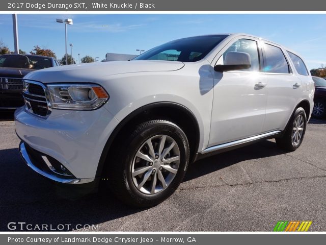 2017 Dodge Durango SXT in White Knuckle