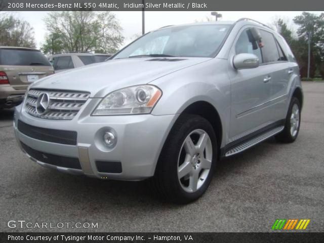 2008 Mercedes-Benz ML 550 4Matic in Iridium Silver Metallic