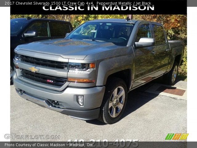 2017 Chevrolet Silverado 1500 LT Crew Cab 4x4 in Pepperdust Metallic