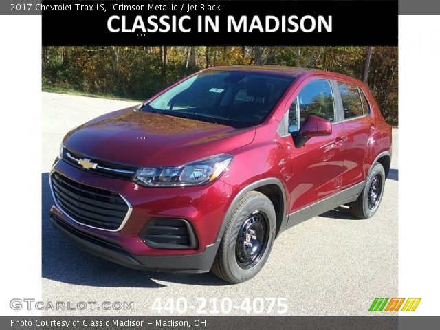 2017 Chevrolet Trax LS in Crimson Metallic