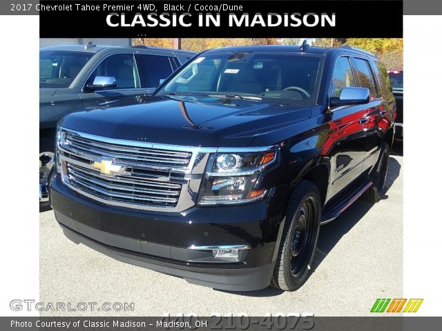 2017 Chevrolet Tahoe Premier 4WD in Black