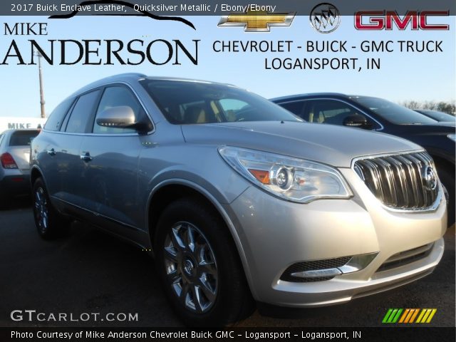 2017 Buick Enclave Leather in Quicksilver Metallic