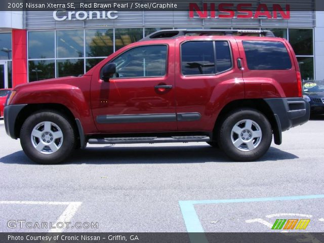 2005 Nissan Xterra SE in Red Brawn Pearl