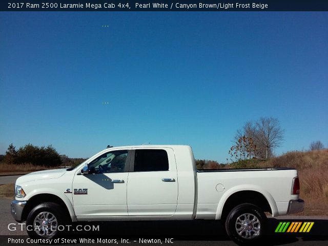 2017 Ram 2500 Laramie Mega Cab 4x4 in Pearl White