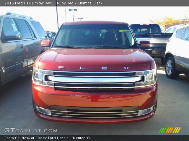 2016 Ford Flex Limited AWD in Ruby Red