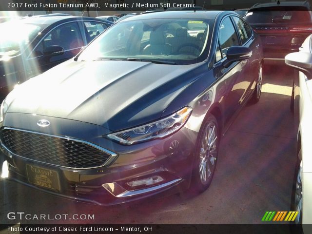 2017 Ford Fusion Titanium AWD in Magnetic