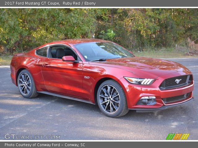 2017 Ford Mustang GT Coupe in Ruby Red
