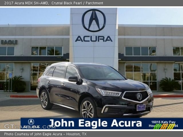 2017 Acura MDX SH-AWD in Crystal Black Pearl