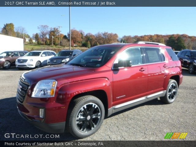 2017 GMC Terrain SLE AWD in Crimson Red Tintcoat