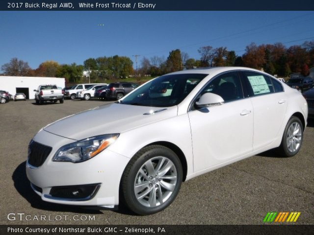 2017 Buick Regal AWD in White Frost Tricoat