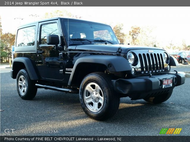 2014 Jeep Wrangler Sport 4x4 in Black