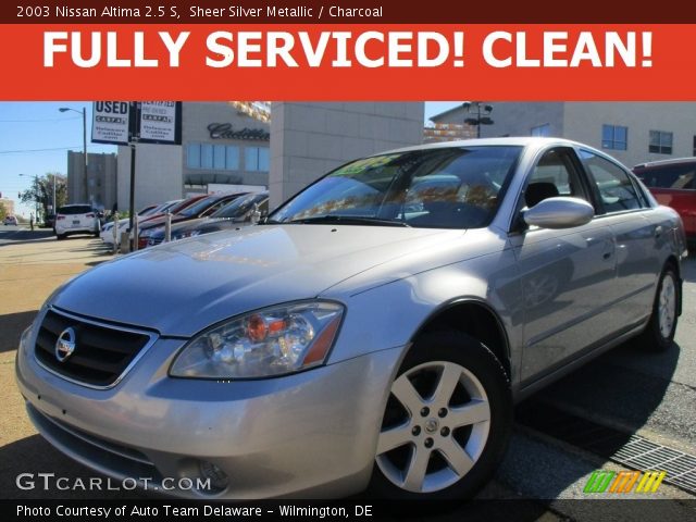 2003 Nissan Altima 2.5 S in Sheer Silver Metallic