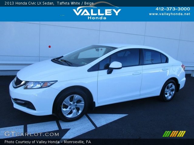 2013 Honda Civic LX Sedan in Taffeta White