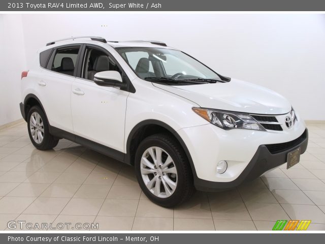 2013 Toyota RAV4 Limited AWD in Super White