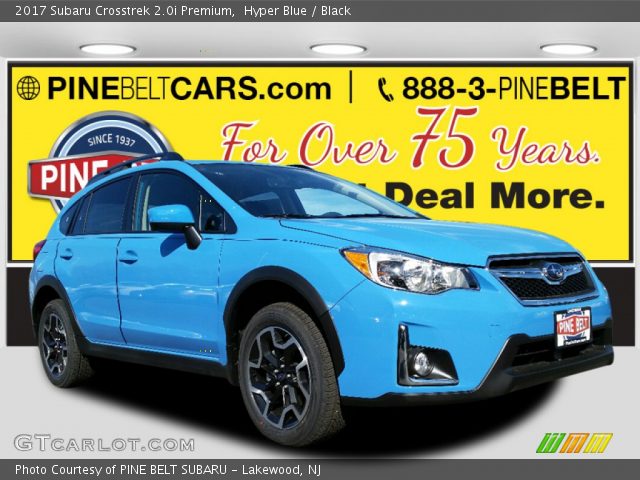 2017 Subaru Crosstrek 2.0i Premium in Hyper Blue