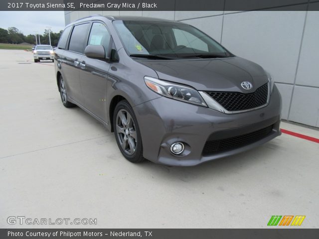 2017 Toyota Sienna SE in Predawn Gray Mica