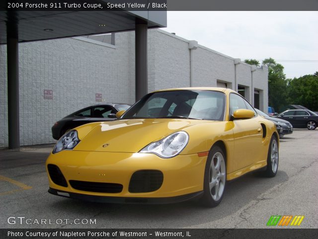 2004 Porsche 911 Turbo Coupe in Speed Yellow