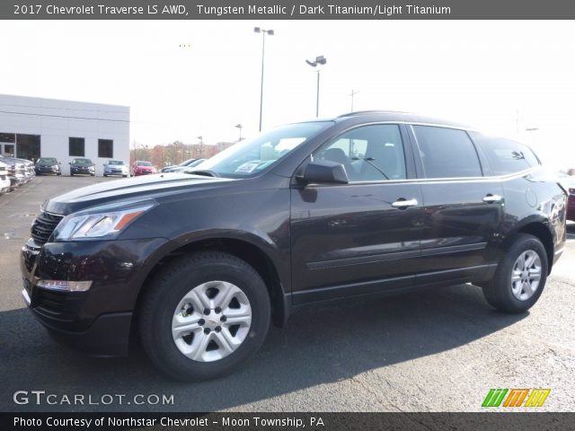 2017 Chevrolet Traverse LS AWD in Tungsten Metallic
