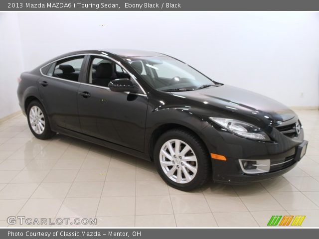 2013 Mazda MAZDA6 i Touring Sedan in Ebony Black