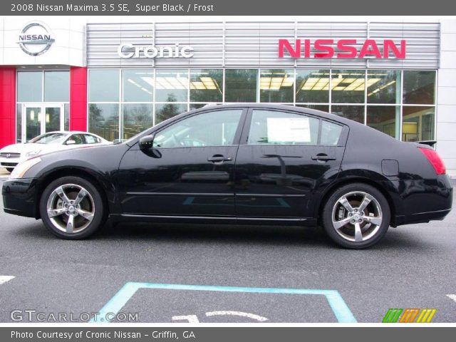 2008 Nissan Maxima 3.5 SE in Super Black
