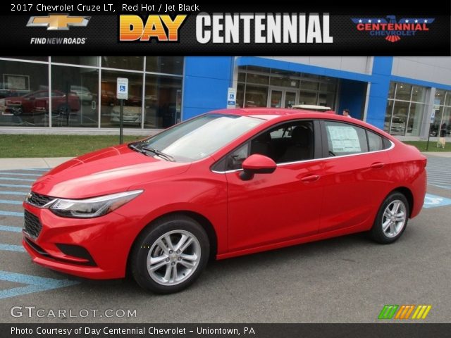 2017 Chevrolet Cruze LT in Red Hot